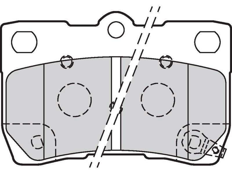 Brake pads first Toyota gs (grs_,uzs_)