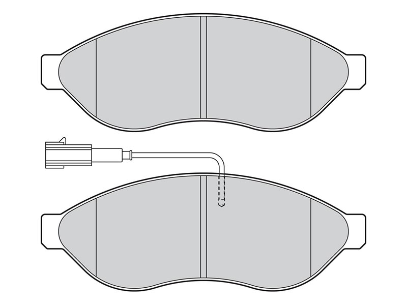 Pastiglie freno Brake pads PEUGEOT Boxer III fr