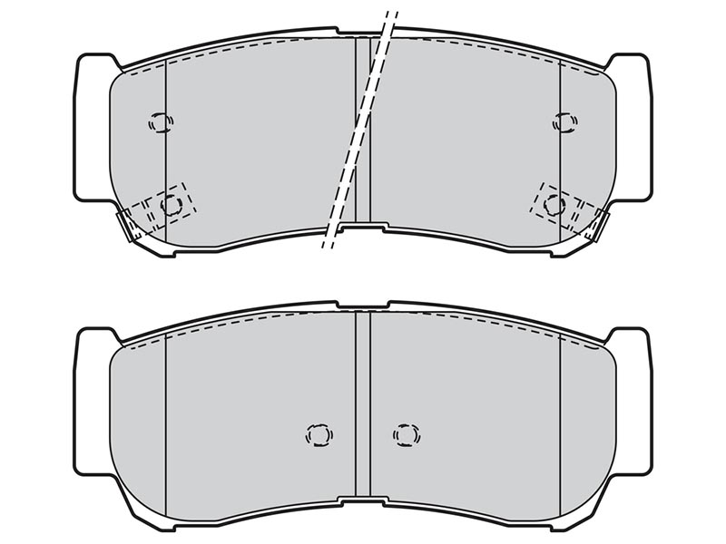 Brake pads HYU Santa f‚