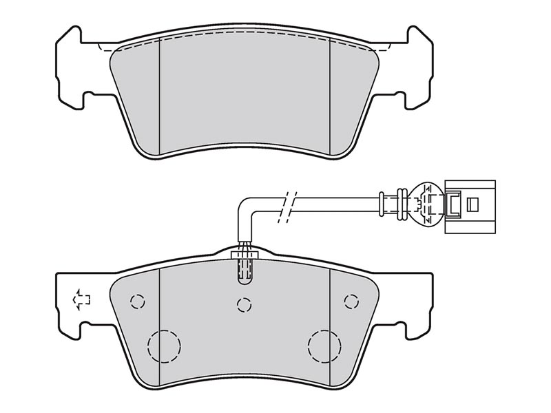 Brake pads first VW touareg