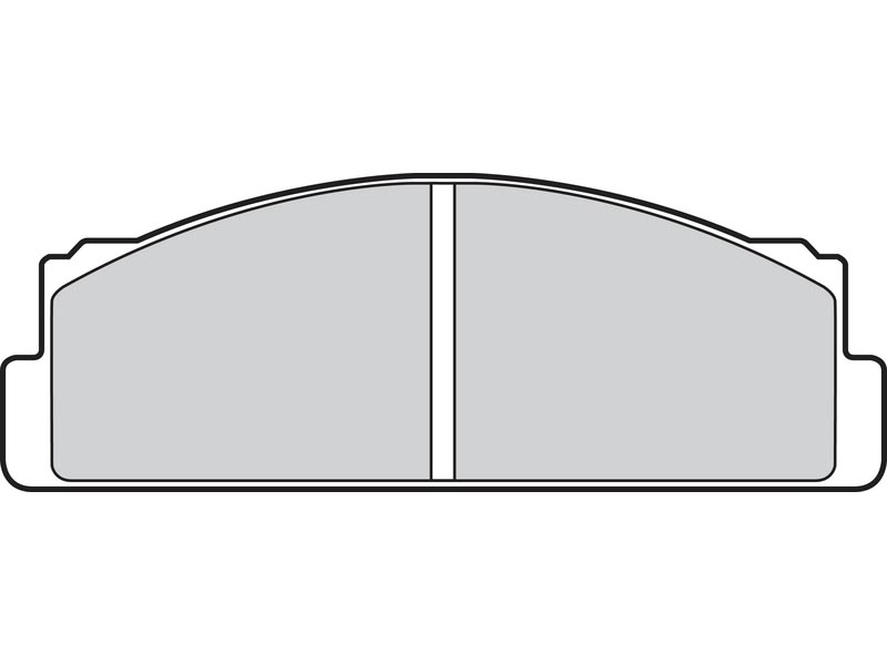 Brake pads first Fiat 124 spider rr