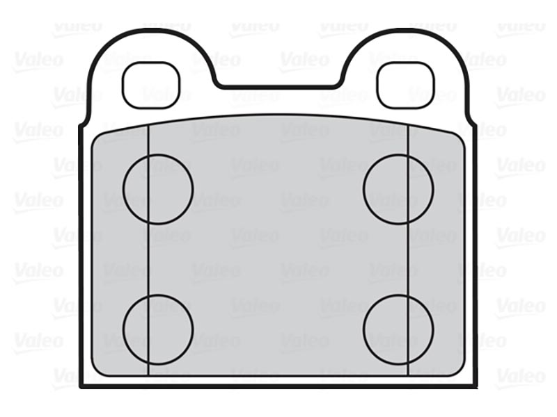 Brake pads first VW beetle 08.66>12.86