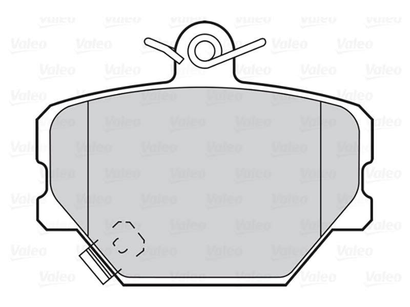 Brake pads first smart fortwo 08>03 fr
