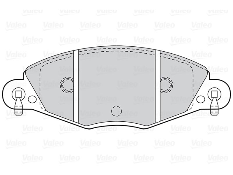 Brake pads first Citroën C5 10.00> fr