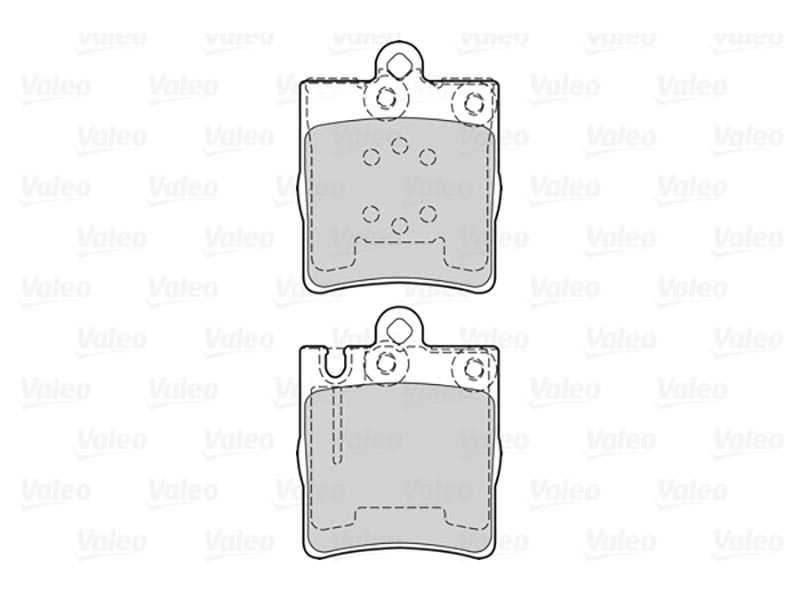 Brake pads first Mercedes slk 03/04> rr