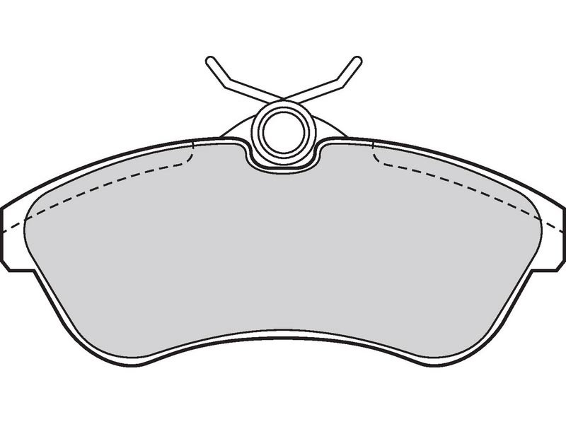 Brake pads first Citroën C2 07.03>