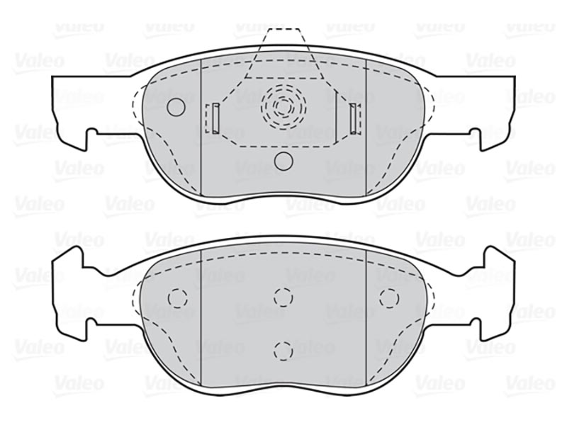 Brake pads first Fiat Punto II fr