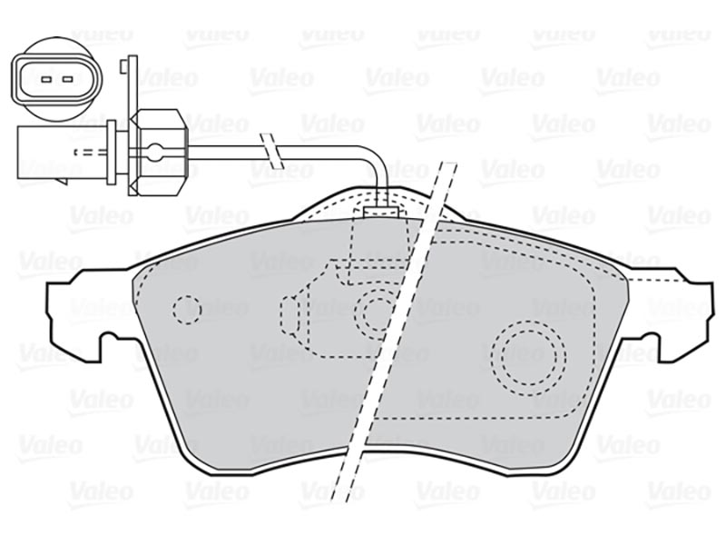 Brake pads first Volkswagen Multivan fr