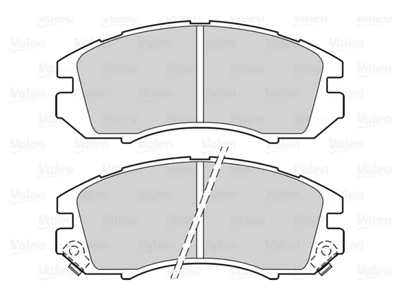 Brake pads first Isuzu impreza 01.93> fr
