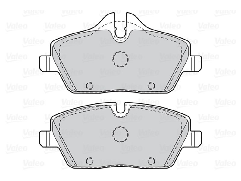 Brake pads first BMW serie 1 07.04> fr
