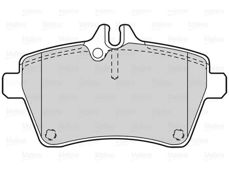 Brake pads first mer a class 09.04> fr