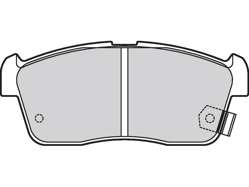 Brake pads first suz celerio 11/14> fr