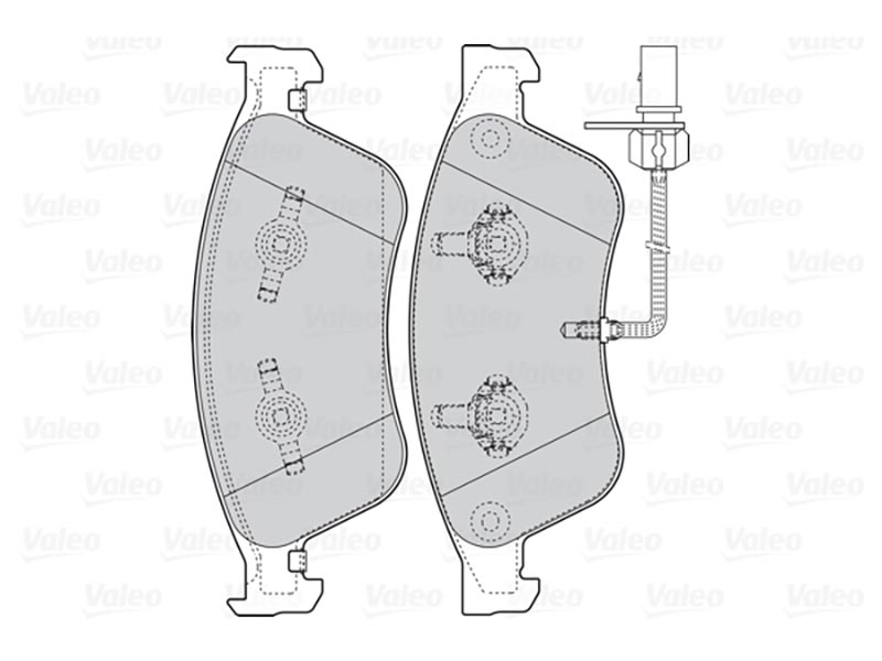 Brake pads first Audi A8 fr
