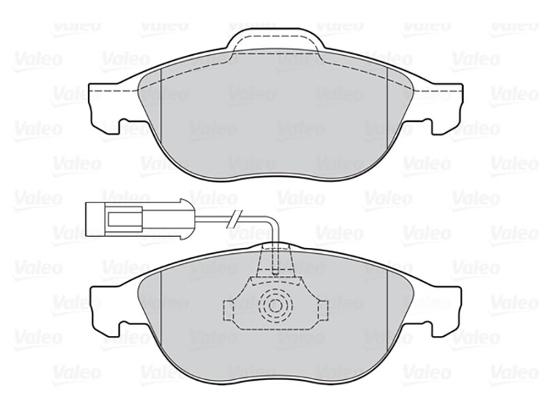 Brake pads first Alfa Romeo 156 fr