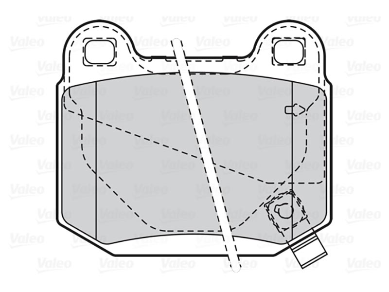 Brake pads first niss 350Z 01.04> rr