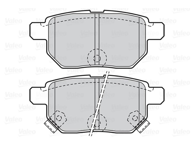 Brake pads first Toyota auris 10.06> rr