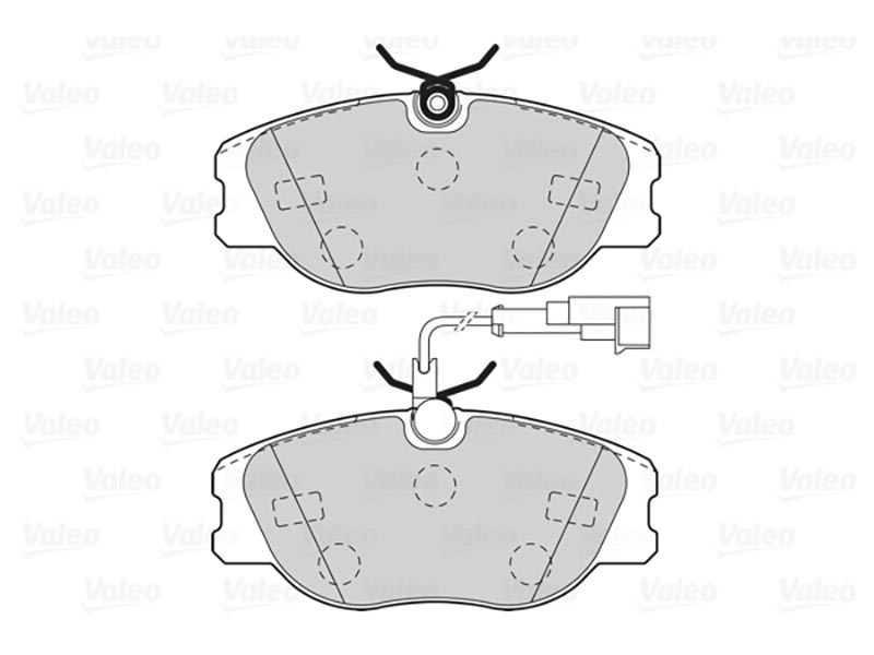 Brake pads first Alfa Romeo 155 fr