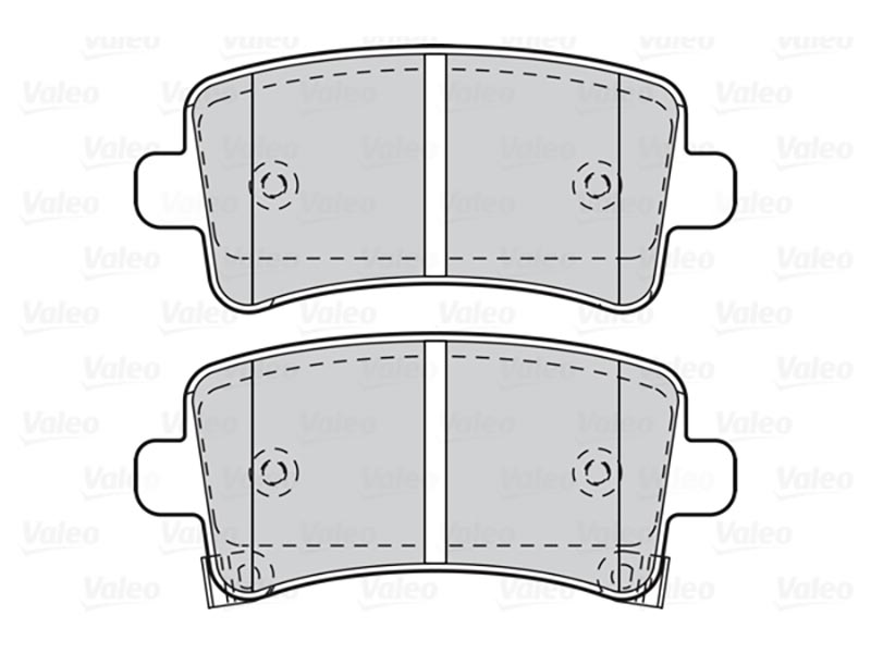 Brake pads first Opel insignia 07.08> rr