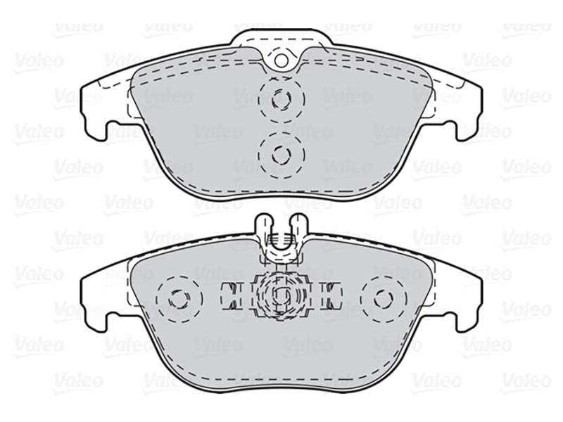 Brake pads first Mercedes c 01.07> rr