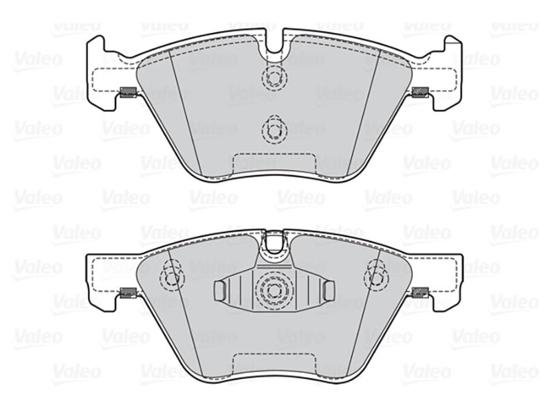 Brake pads first BMW serie 1 fr