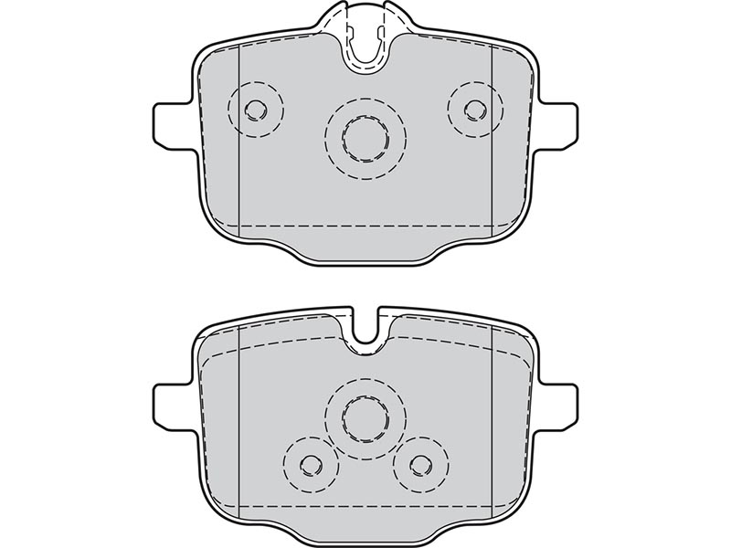 Pastiglie freno first brake pads first BMW 5 serie VI fr