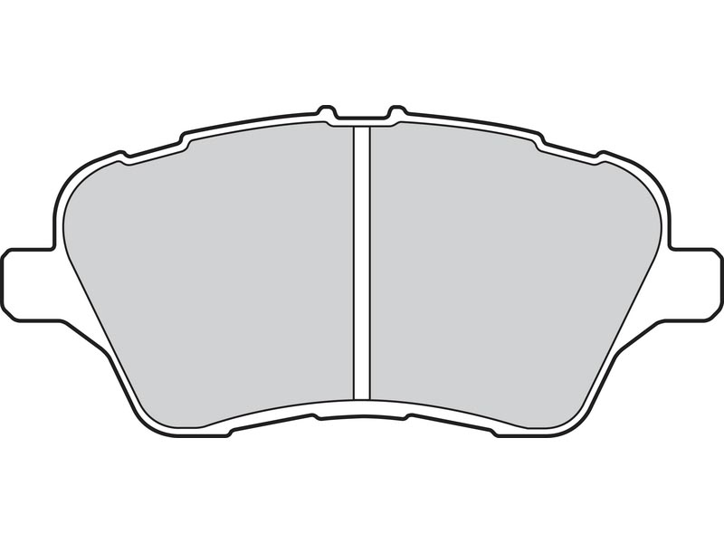 Brake pads first Ford Fiesta VI fr