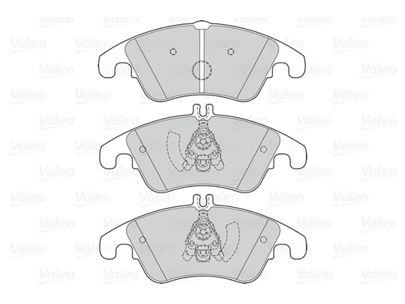 Brake pads first merc c class 01.07> fr