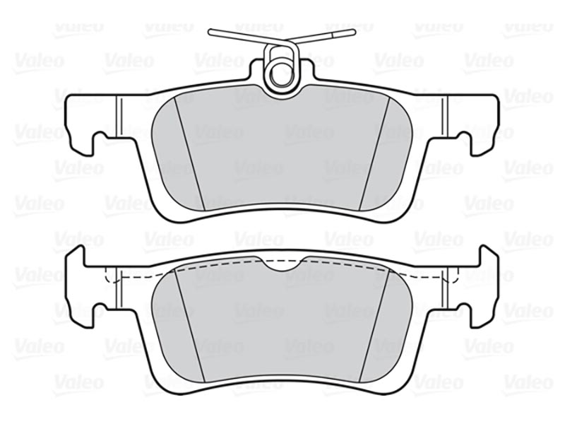 Brake pads first Peugeot 308 II rr