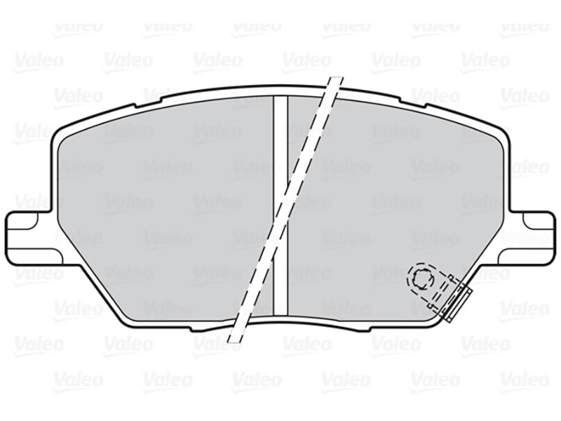 Brake pads first Fiat 500 X 09.14> fr