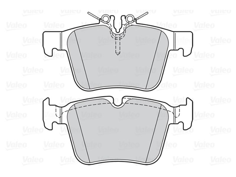 Brake pads first merc c-class 02.14> rr