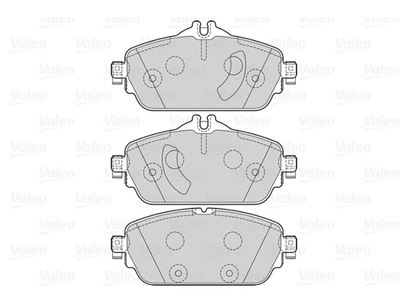 Brake pads first merc classe c 12.13> fr