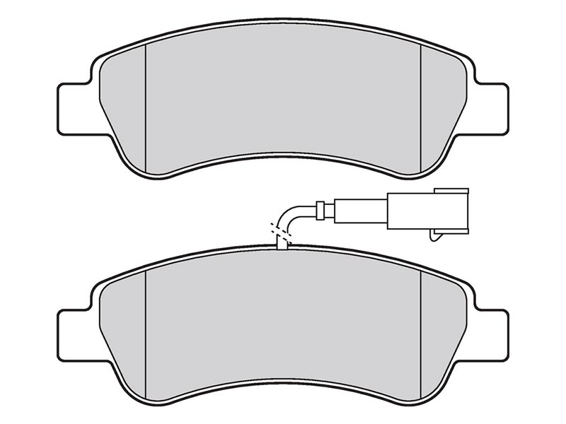 Brake pads first Fiat Ducato 06.14>