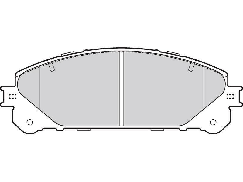 Pastiglie freno first brake pads first Toyota RAV4 12.12>
