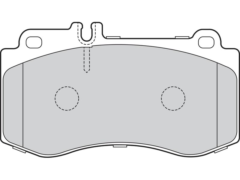 Brake pads first mer class cls 07.12>