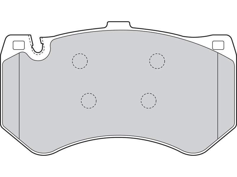 Brake pads first mer class cls 02.13>