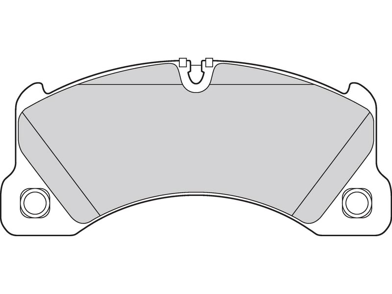 Brake pads first VW touareg 04.10>12.14