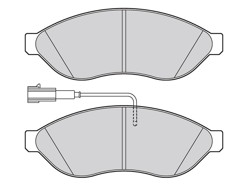 Pastiglie freno first brake pads first Fiat Ducato 05.11>
