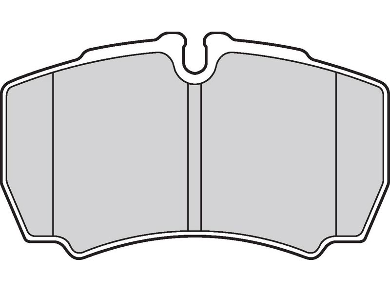 Brake pads first Iveco daily 06.02>04.06