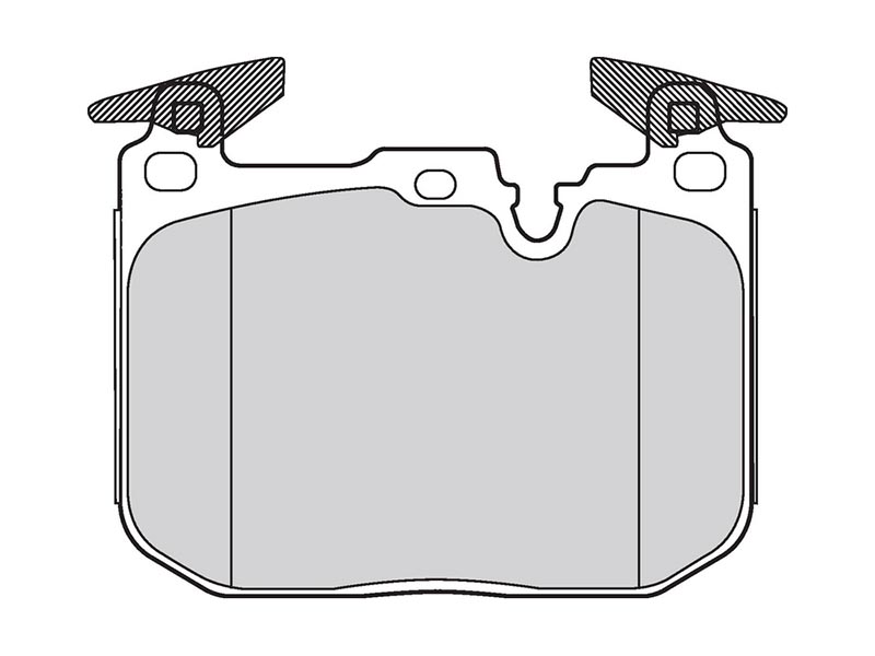 Brake pads first BMW 3 series 06.13>