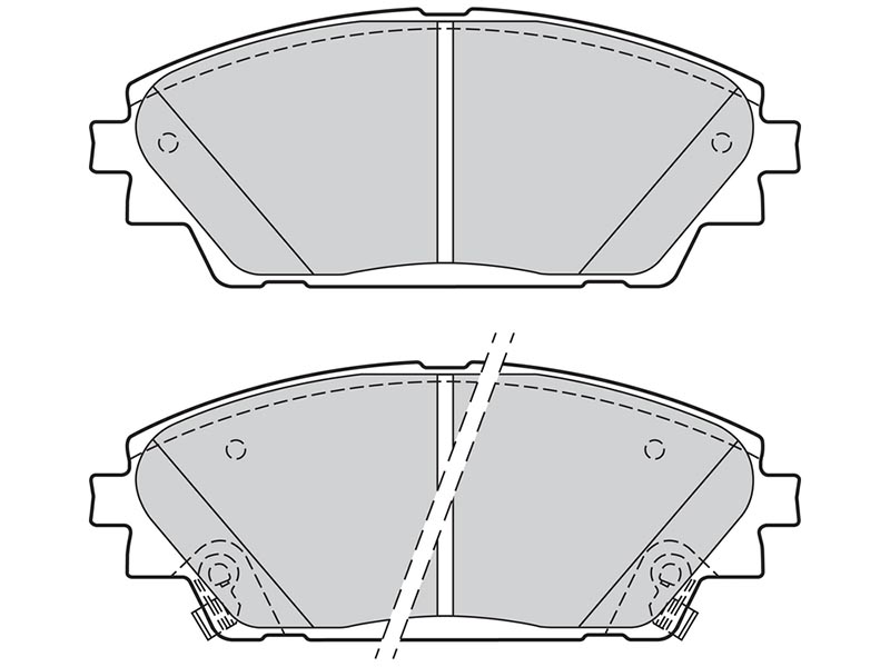 Brake pads first Mazda CX-3 04.15>