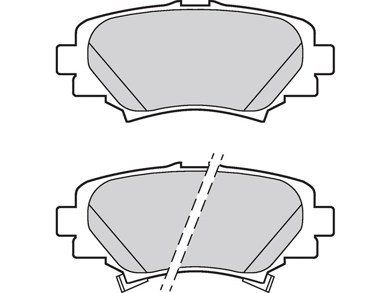Brake pads first Mazda Mazda 3 07.13>