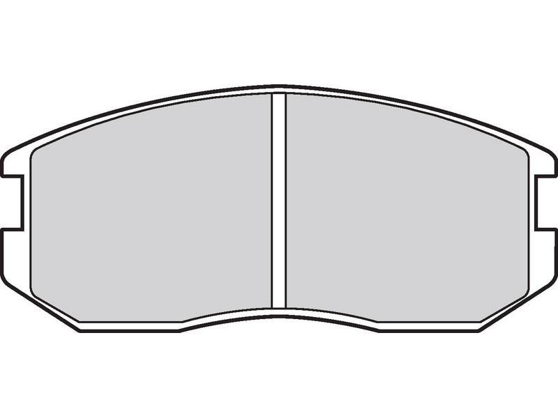 Brake pads first mits colt 11.95>05.00