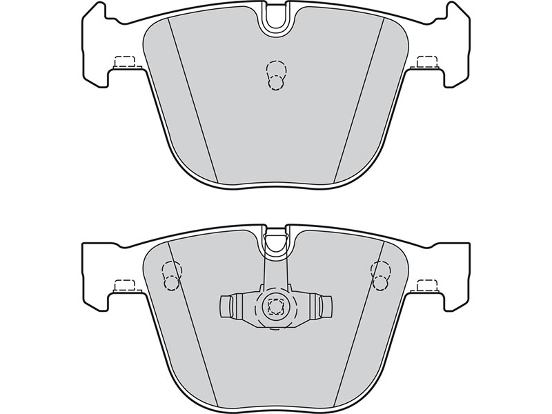 Brake pads first BMW 5 series 07.12>