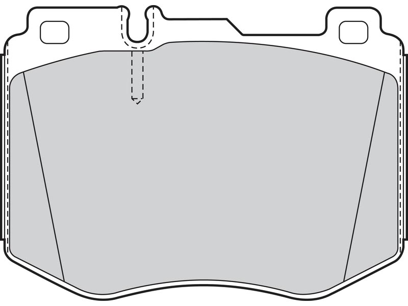 Brake pads first merc classe glc 07.15>