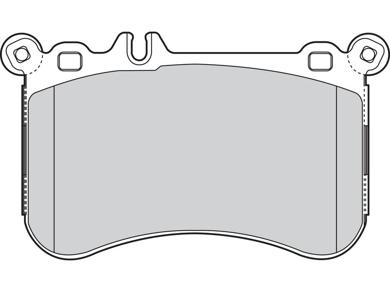 Brake pads first mer cl 02.11>02.14