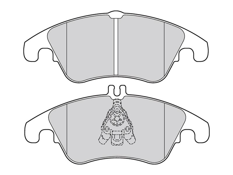 Brake pads first Ford Focus 01.09>08.10