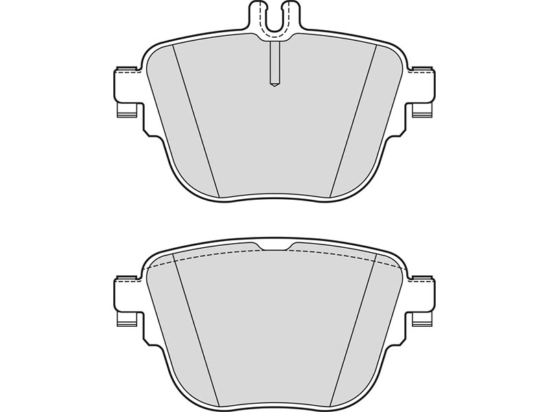 Frenante brake pads first mer class e 32016>