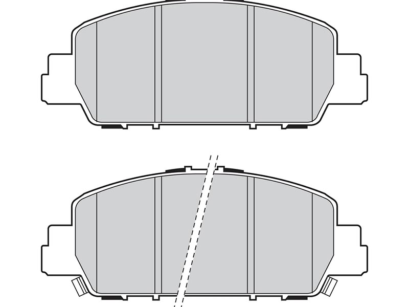 Brake pads first Honda hr-v II 07.15> fr