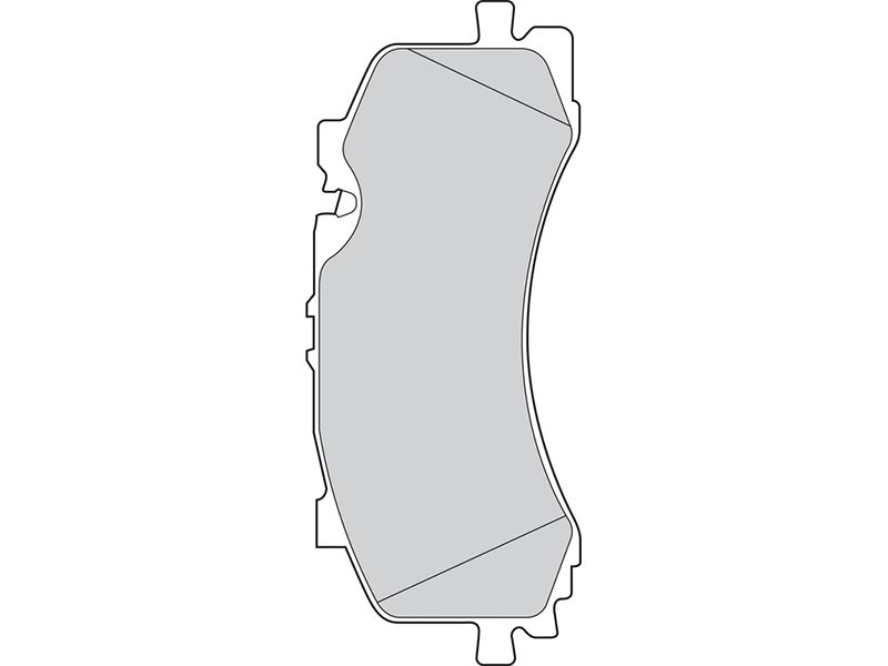 Brake pads first Audi Q7 08.15> fr