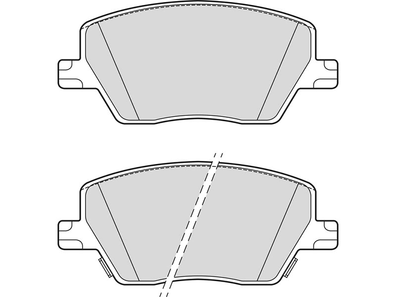 Brake pads first Fiat Tipo 11.15>